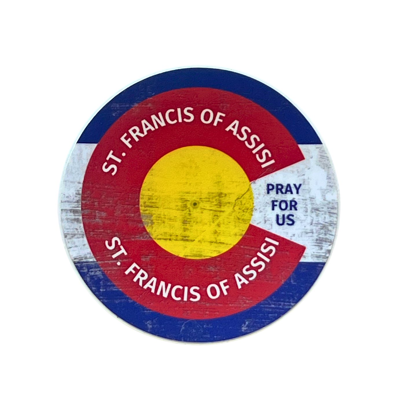 Sticker - St. Francis of Assisi Colorado