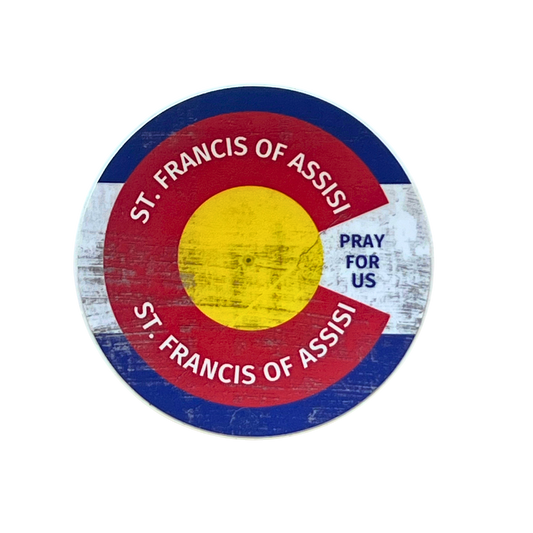 Sticker - St. Francis of Assisi Colorado