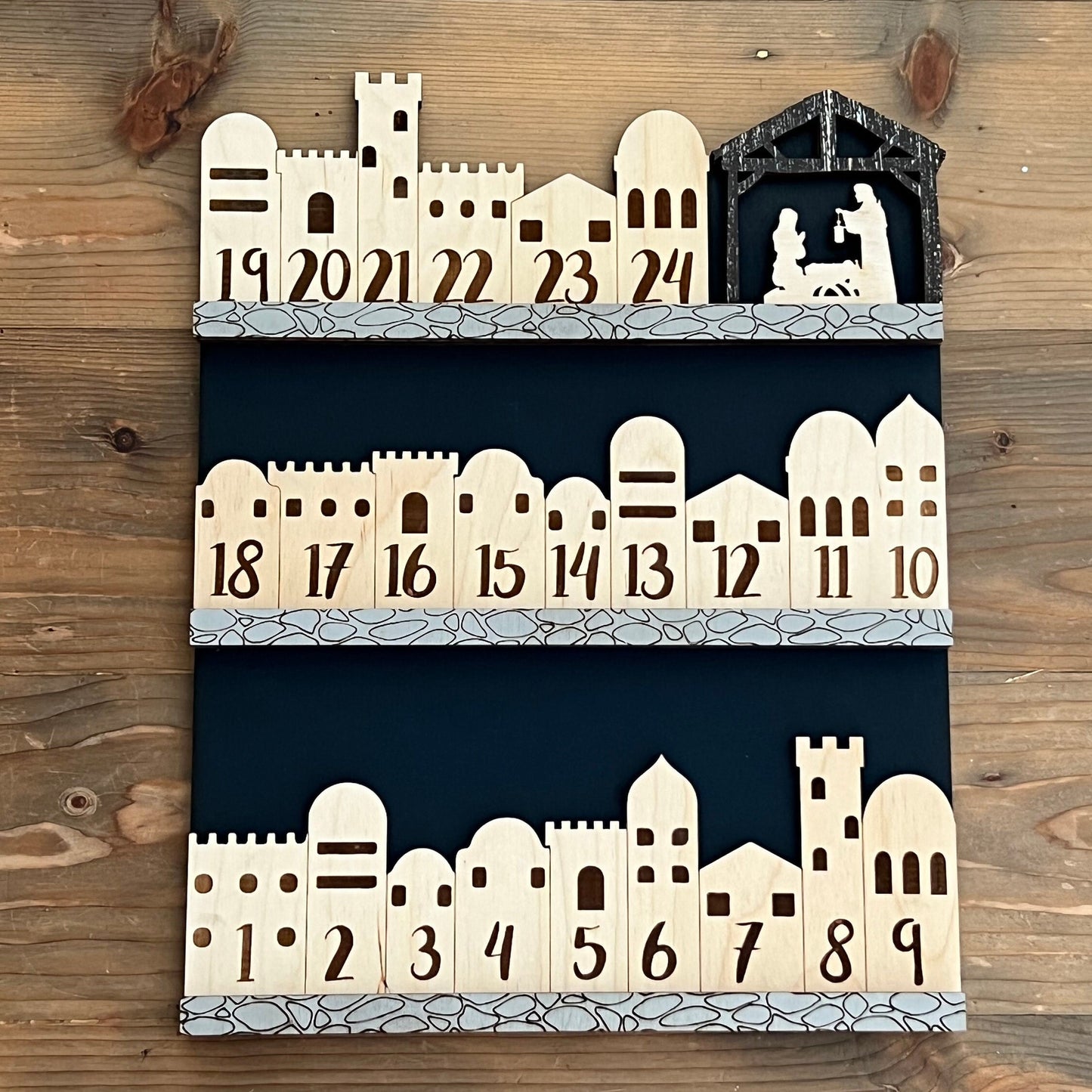 Mary & Joseph Traveling Advent Calendar