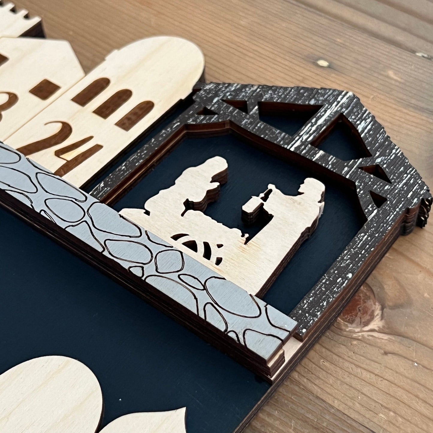 Mary & Joseph Traveling Advent Calendar