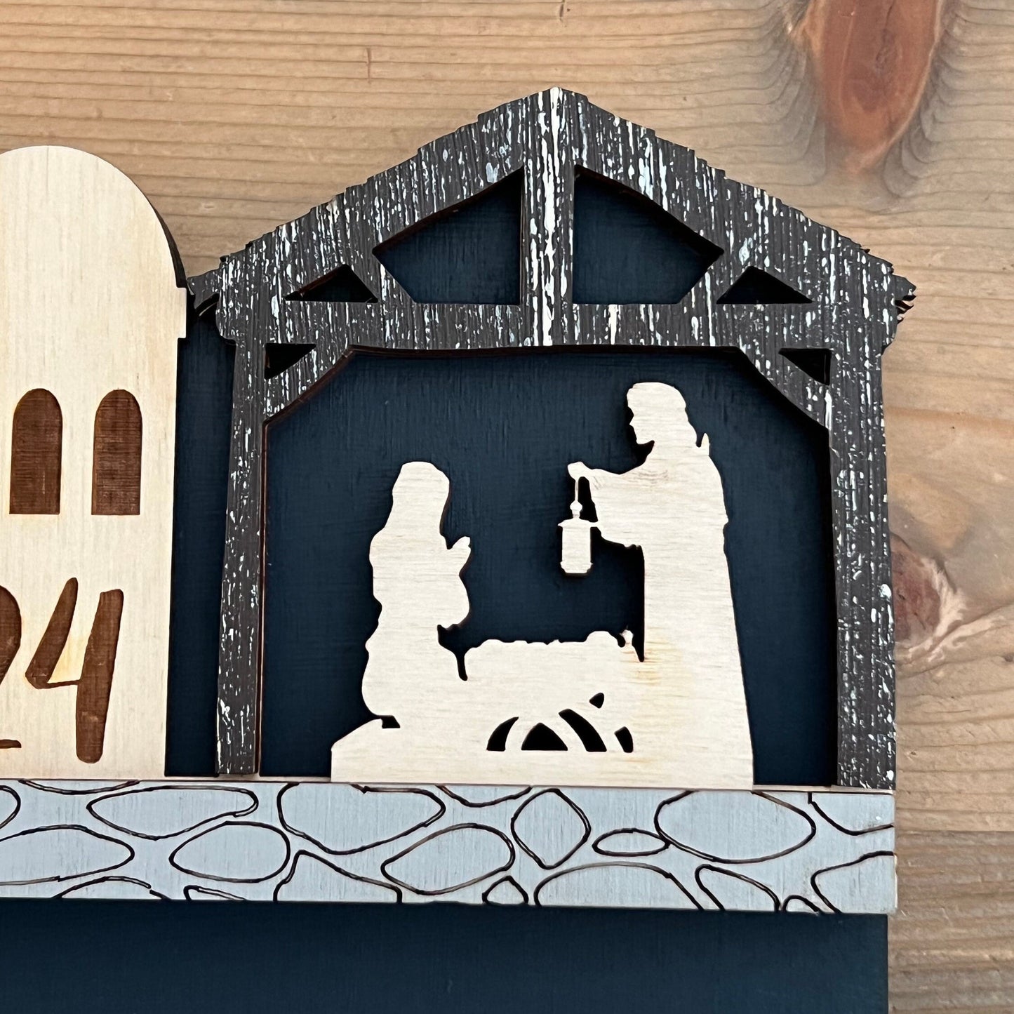 Mary & Joseph Traveling Advent Calendar