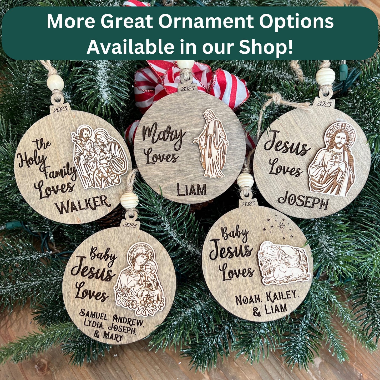 Ornament - Jesus Loves You